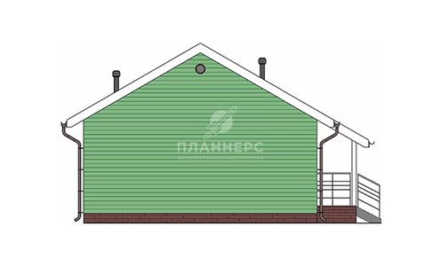 Фасад  – Вид слева