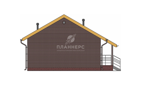 Фасад  – Вид слева
