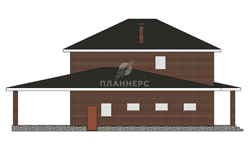 Фасад  – Вид слева
