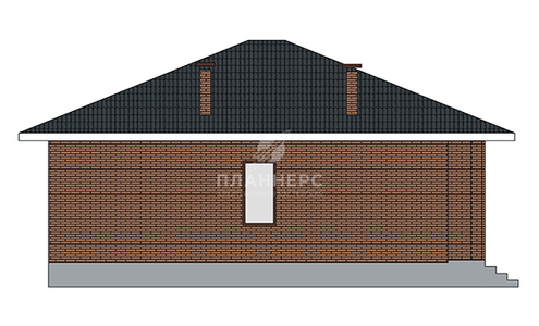 Фасад  – Вид слева
