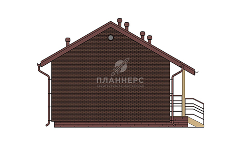 Фасад  – Вид слева